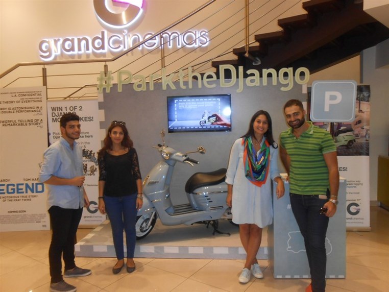 The Park the Django competition receives great feedback from Grand Cinema’s movie lovers